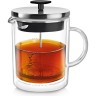Френч-пресс RONDELL DUAL 0,8 л с двойными стенками RDS-1063
