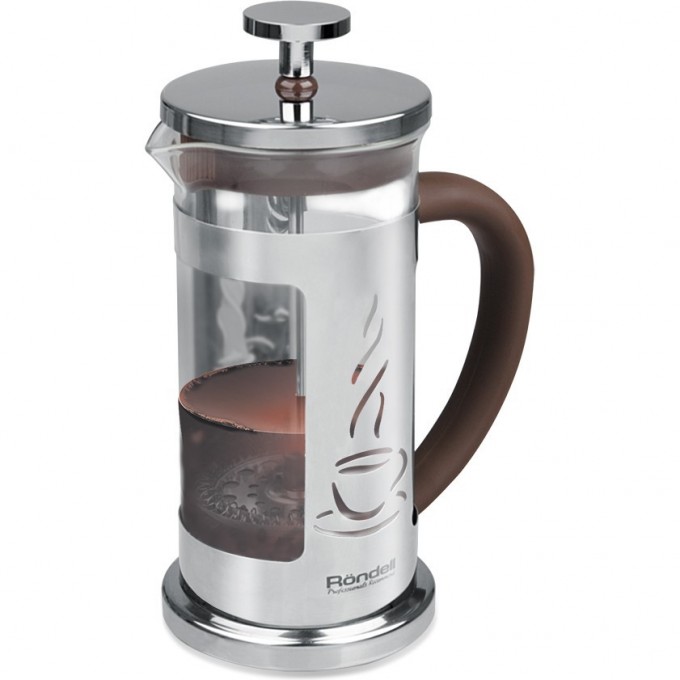 Френч-пресс RONDELL MOCCO&LATTE 0,35 л RDS-490 Френч-пресс RONDELL MOCCO&LATTE 0,35 л RDS-490