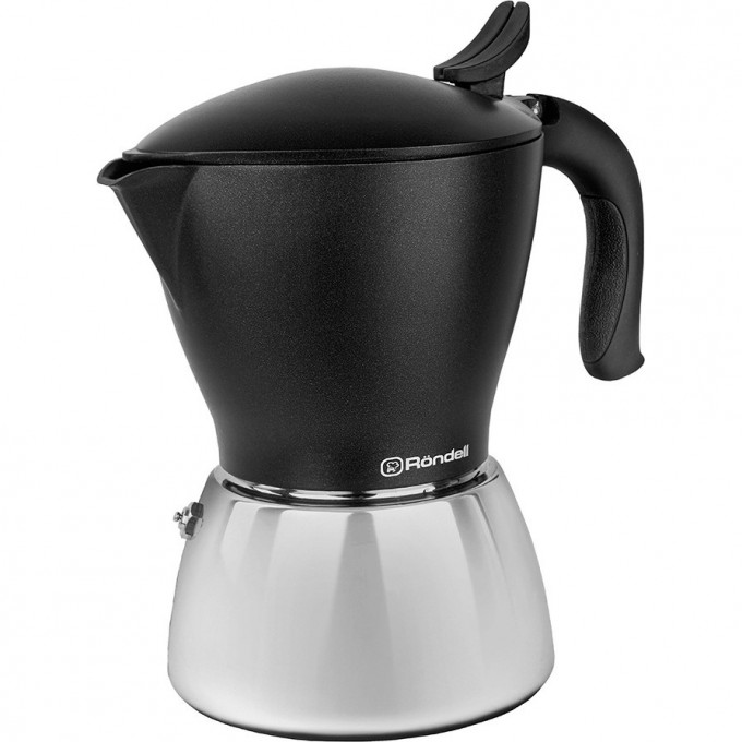 Гейзерная кофеварка RONDELL MELANGE 9 чашек, 0,45 л RDS-1304 Гейзерная кофеварка RONDELL MELANGE 9 чашек, 0,45 л RDS-1304