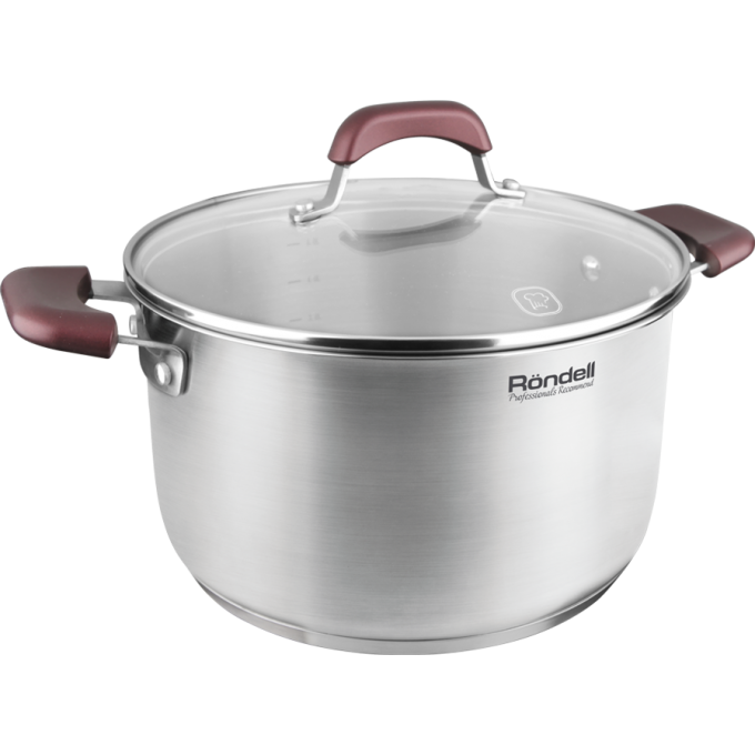 Кастрюля с крышкой RONDELL BOJOLE 24 см 5,6 л RDS-737 Кастрюля с крышкой RONDELL BOJOLE 24 см 5,6 л RDS-737