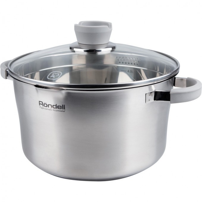 Кастрюля с крышкой RONDELL FAVORY 24 см, 5,6 л RDS-742 Кастрюля с крышкой RONDELL FAVORY 24 см, 5,6 л RDS-742