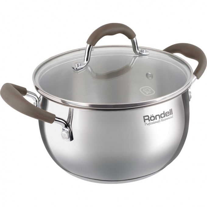Кастрюля с крышкой RONDELL KONZEPT 20 см, 3,3 л RDS-1229 Кастрюля с крышкой RONDELL KONZEPT 20 см, 3,3 л RDS-1229