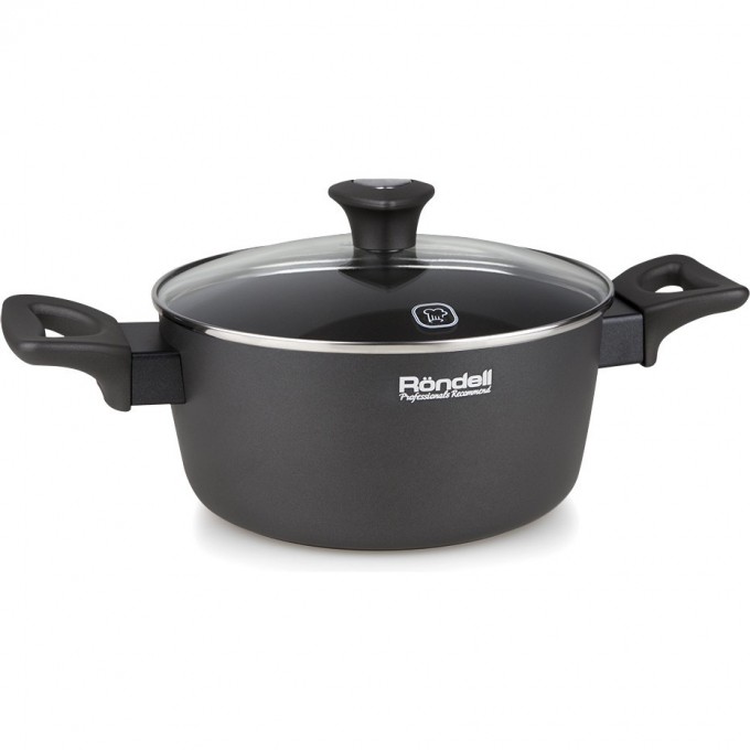 Кастрюля с крышкой RONDELL MARENGO 20 см, 2,6 л RDA-584 Кастрюля с крышкой RONDELL MARENGO 20 см, 2,6 л RDA-584