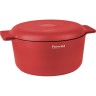 Кастрюля с крышкой RONDELL RED EDITION 24 см, 4,6 л RDA-1118