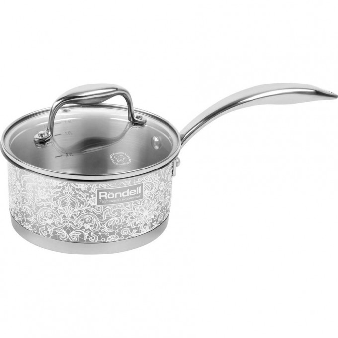 Ковш с крышкой RONDELL AJOUR 16 см, 1,5 л RDS-1052 Ковш с крышкой RONDELL AJOUR 16 см, 1,5 л RDS-1052
