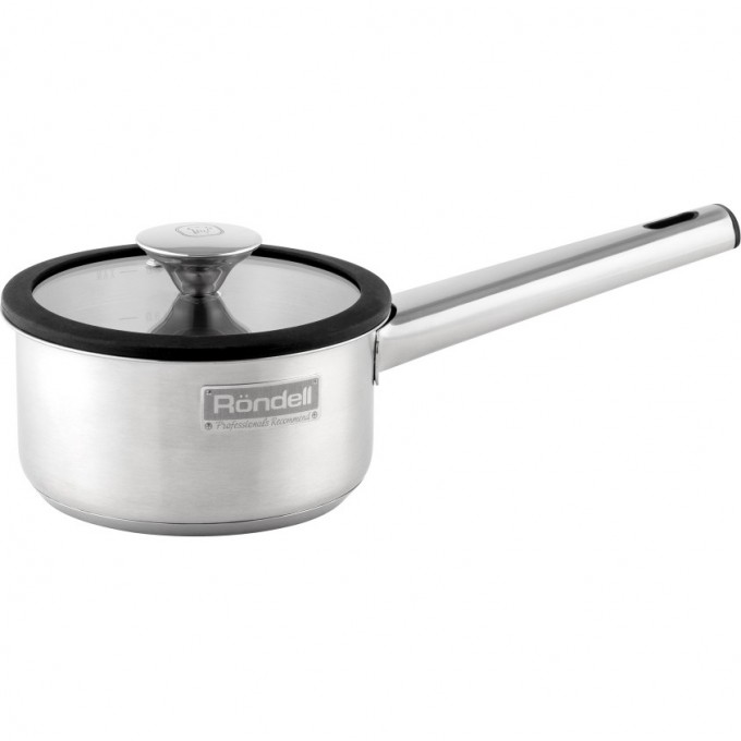 Ковш с крышкой RONDELL LOFT PROFESSIONAL 14 см 0,9 л RDS-1502 Ковш с крышкой RONDELL LOFT PROFESSIONAL 14 см 0,9 л RDS-1502