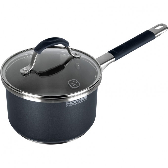Ковш с крышкой RONDELL STERN 16 см, 1,9 л RDS-008 Ковш с крышкой RONDELL STERN 16 см, 1,9 л RDS-008