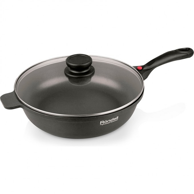Сотейник с крышкой RONDELL ELEMENTS 26х7,5 см со съемной ручкой RDA-290 Сотейник с крышкой RONDELL ELEMENTS 26х7,5 см со съемной ручкой RDA-290
