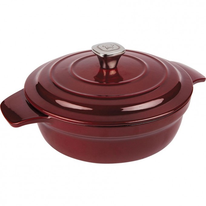 Сотейник с крышкой RONDELL NOBLE RED 30 см RDI-703 Сотейник с крышкой RONDELL NOBLE RED 30 см RDI-703