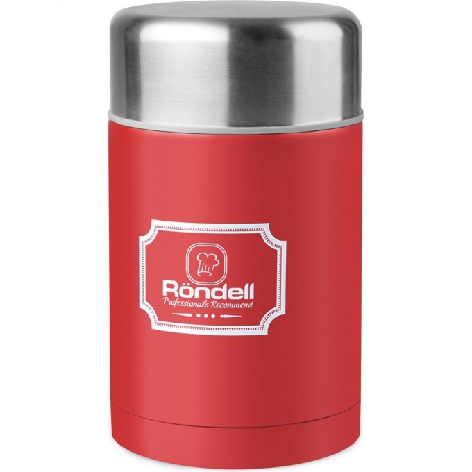 Термос для еды RONDELL PICNIC RED 0,8 л с внутренним контейнером 0,35 л RDS-945 Термос для еды RONDELL PICNIC RED 0,8 л с внутренним контейнером 0,35 л RDS-945