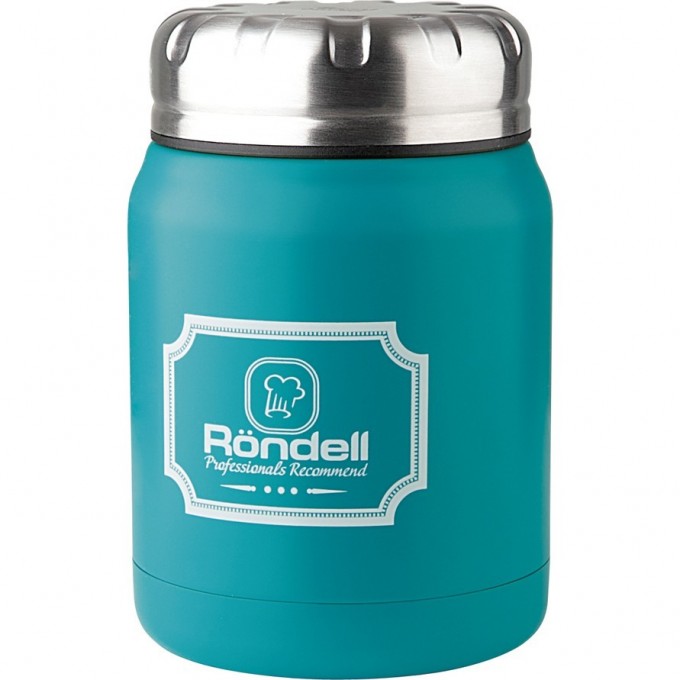 Термос для еды RONDELL TURQUOISE PICNIC 0,5 л RDS-944 Термос для еды RONDELL TURQUOISE PICNIC 0,5 л RDS-944