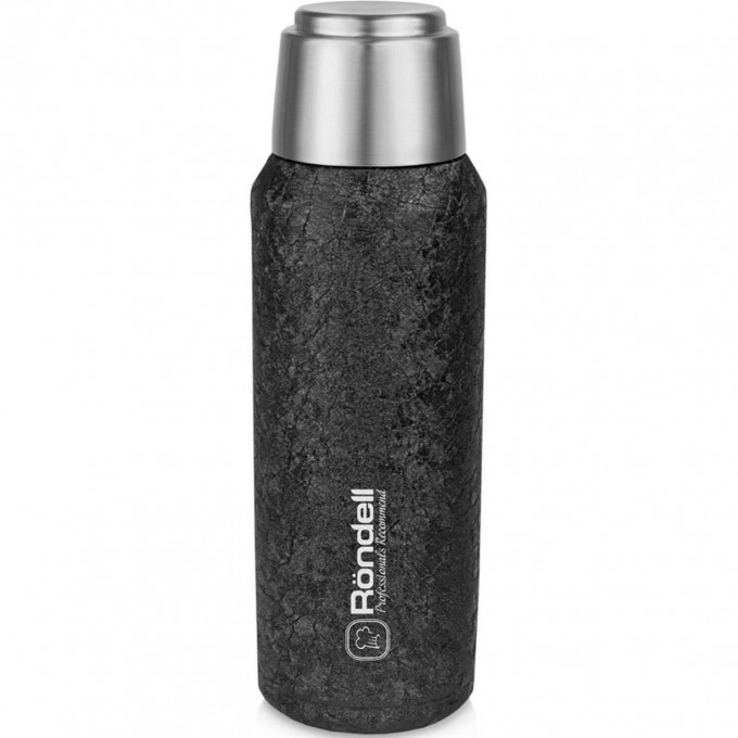 Термос RONDELL BLACK JACQUARD 1,0 л RDS-1468 Термос RONDELL BLACK JACQUARD 1,0 л RDS-1468
