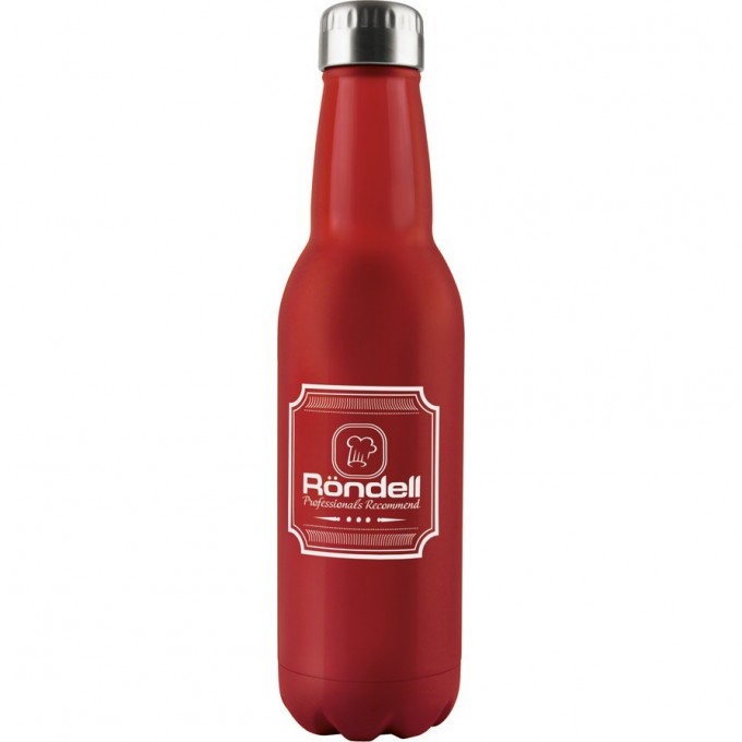 Термос RONDELL BOTTLE RED 0,75 л RDS-914 Термос RONDELL BOTTLE RED 0,75 л RDS-914